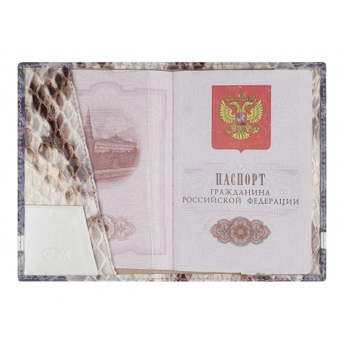 Обложка для паспорта 0-489(СВ) кр сер-кор