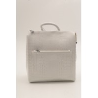 Рюкзак-сумка женский 1-3624к л кайман2 бел